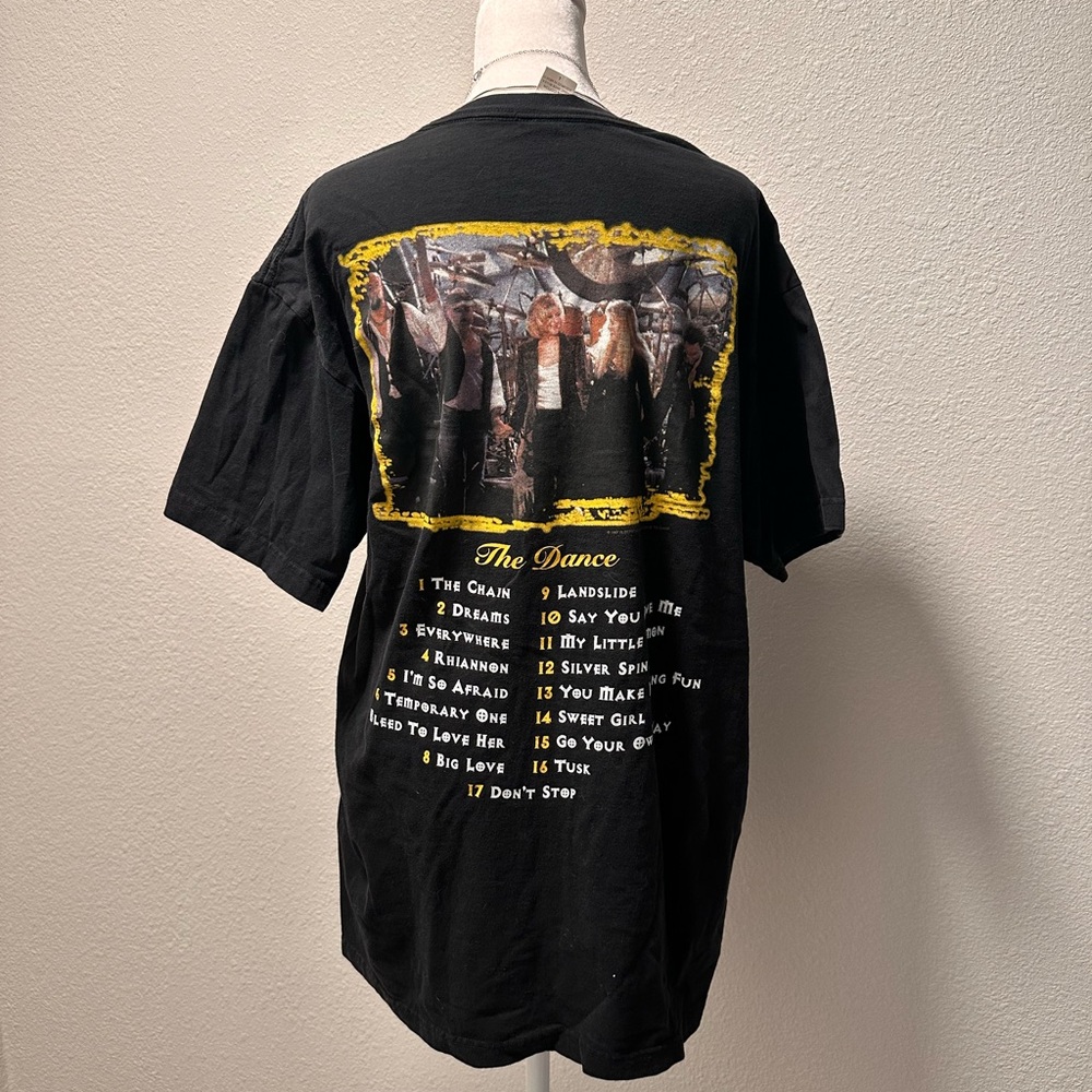 Black Graphic Men's T-Shirt the Dance tour with all his hits printed shirt